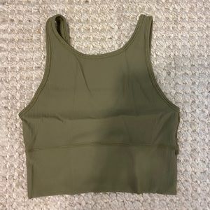 Power Pivot Ribbed Tank Top